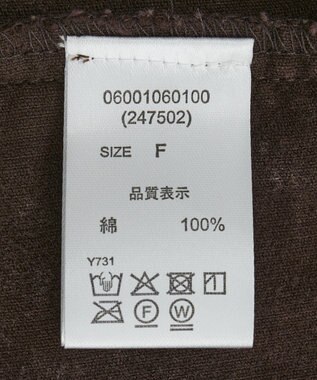 Green Parks ・ＥＬＥＮＣＡＲＥ　ＤＵＥ　ケミカルコーデュロイシャツ Brown