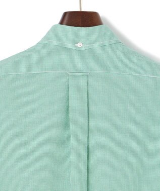 J.PRESS MEN 【WEB・一部店舗限定】サッカーギンガムチェックシャツ グリーン系3