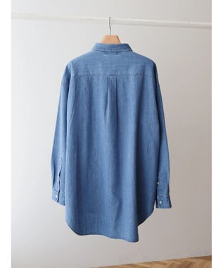 AMERICAN HOLIC ドロップショルダーＢＩＧシャツ／Ｂ．ＨＰＯＬＯＣＬＵＢ Light Indigo