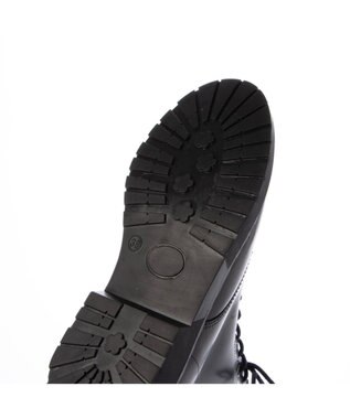 ing <ing>【WEB限定】レースアップショートブーツ ブラック