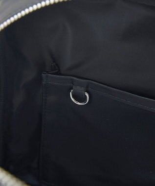 TOPKAPI 【Breath TOPKAPI】PRIM プリム ナイロン ラウンドスクエア ボストン トートバッグ チャーム付き　A4 / 軽量 ブラック