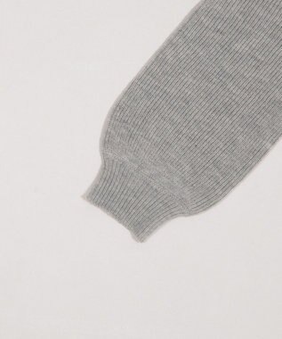 WEGO NEWYORKハーフジップニット 杢グレー