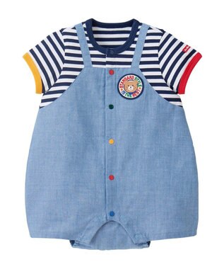 MIKI HOUSE HOT BISCUITS ショートオール＆ソックスギフトセット【BOX付き】 ブルー