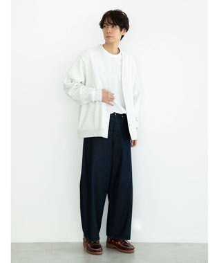 CRAFT STANDARD BOUTIQUE ケーブル柄カットカーディガン2 Oatmeal