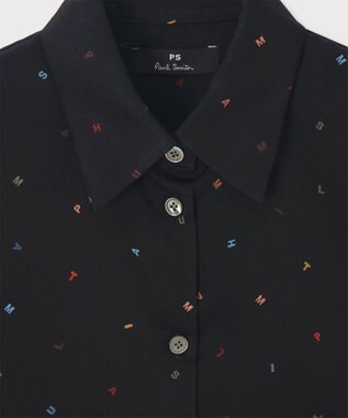 Paul Smith PS Stamp ブラウス ブラック