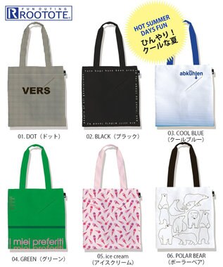 ROOTOTE 1156【ひんやりポケット】SC.トール.センティール クール-A 01：ドット