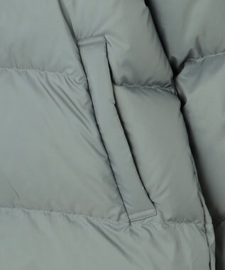 23区 L 【洗える/撥水加工】シレータフタ コンパクト ダウンコート モスグリーン系