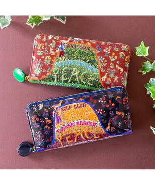 tsumori chisato CARRY ガーデンゴルフクラブ ラウンドファスナー長財布