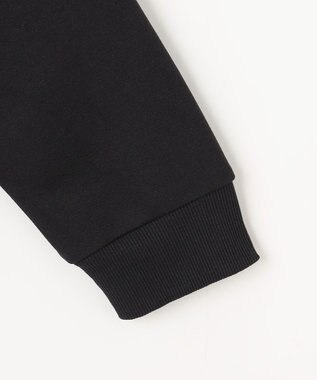 PW CIRCULUS 【MEN】ハーフジップ 裏毛スウェットトップス ゴルフ ブラック系