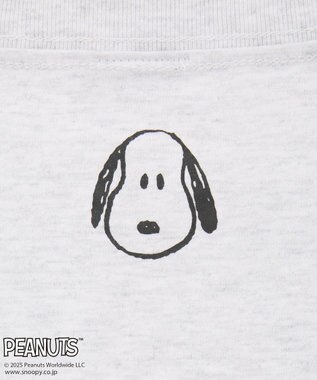 Green Parks ■PEANUTS クロスステッチロンTEE White Mixture