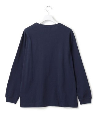 J.PRESS YORK STREET 【UNISEX】YALEポケットTEEシャツ ネイビー系