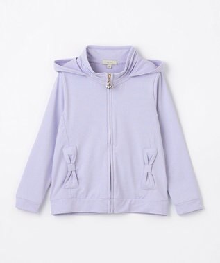 ANY KIDS UVカット リボンパーカー サックスブルー