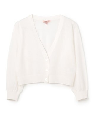 TOCCA 【星風まどかさん着用】SHEER CARDIGAN カーディガン アイボリー系
