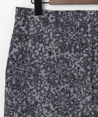 JOSEPH ABBOUD 【エコ撥水/ストレッチ】ライトウェイブライトプリント レジャー ショーツ ネイビー系6