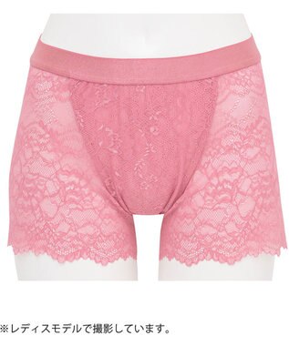 WACOAL MEN WACOAL MEN 【レースボクサー】 ボクサーパンツ ユニセックス 通気性 スカラ始末(裾部分) マチ部分の肌側は綿素材 レディース メンズ WT8822 /ワコールメン ストロベリー