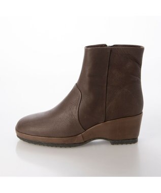 MODE ET JACOMO <D'ICI>ウェッジソールスクエアトゥブーツ オーク