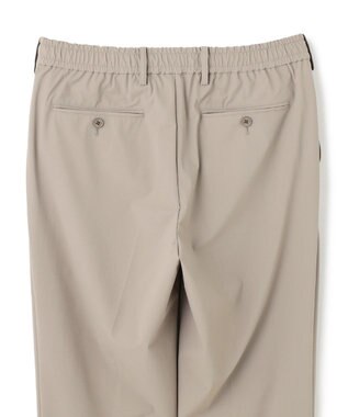 JOSEPH HOMME 新素材【接触冷感性/防しわ性/ストレッチ/洗える/撥水加工】トリコソリッドストレッチ ドロスト付きテーパードパンツ / PEGG CONVERTIBLE ベージュ系