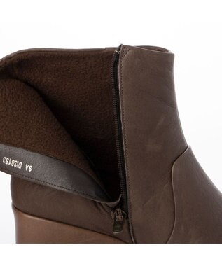 MODE ET JACOMO <D'ICI>ウェッジソールスクエアトゥブーツ オーク