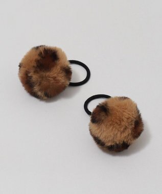 WEGO L2Pポンポンヘアゴム 柄1