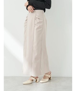 earth music&ecology ギャザーナロースカート