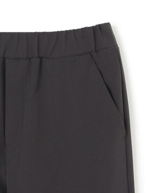 UNFILO L フロントスリットパンツ ブラック