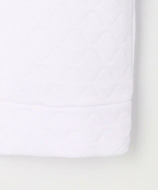 23区GOLF 【MEN】ウェーブキルトジャガードプルオーバー ホワイト系