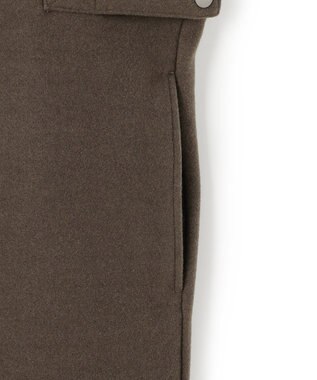 J.PRESS YORK STREET 【WOMEN】ウールライクジャージー オーバーオール ブラウン系