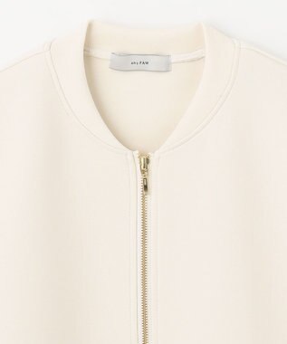 ANY 【洗える】ライトウエイト ジップブルゾン ベージュ