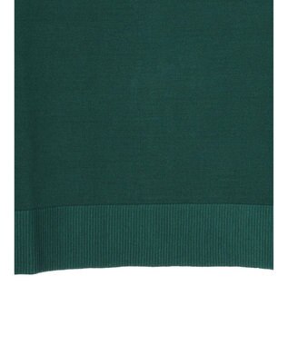 Green Parks もちやわ　ボートネックニットチュニック Green