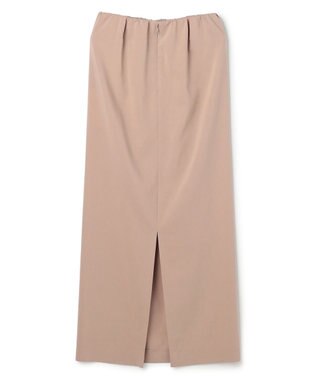 BEIGE， SPINEL / タックギャザー Iラインスカート Milk Tea