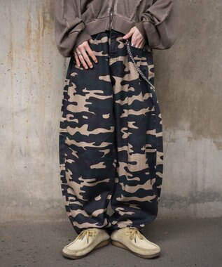 WEGO チェーン付きバルーンパンツ