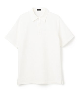 JOSEPH HOMME 【オリジナル素材】ライトタックジャージー　ポロ ホワイト系