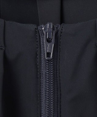 #Newans 撥水加工/UVカット機能付きペプラムライトブルゾン ネイビー