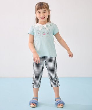 ANY KIDS セーラーカラー Tシャツ ミント