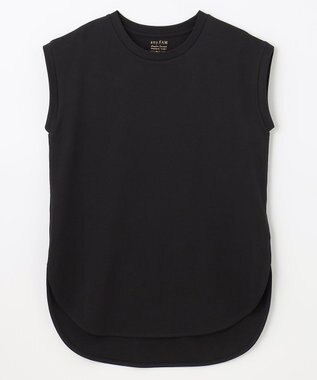 ANY 【抗菌・防臭】プレミアムベーシックノースリーブ Tシャツ ブラック