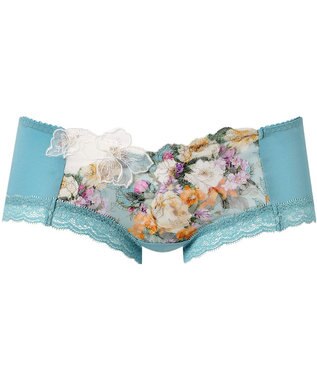 WACOAL ボーイレングス ショーツ 【リボンブラ 胸もとフィットながもち】 BXB490とペア はきこみ丈あさめ やわらかく伸びる(バック) レディース PXB690 /ワコール