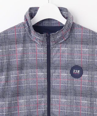 23区GOLF セットアップ可【WOMEN】【ストレッチ/防風】ＯＣＴＡブルゾン ネイビー系5
