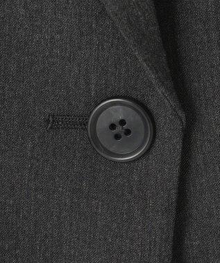 J.PRESS LADIES L 【洗える】アルガンシルク テーラード ジャケット グレー系