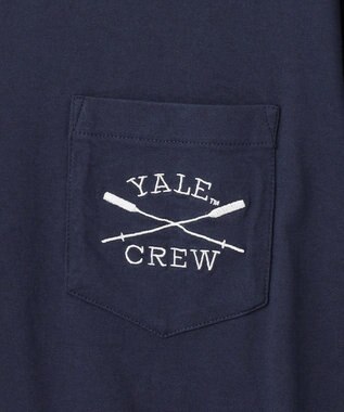 J.PRESS YORK STREET 【UNISEX】YALEポケットTEEシャツ ネイビー系