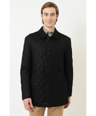 DAKS ウールフラノステンカラージャケット