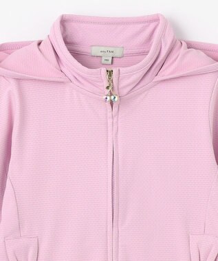 ANY KIDS UVカット リボンパーカー ラベンダー