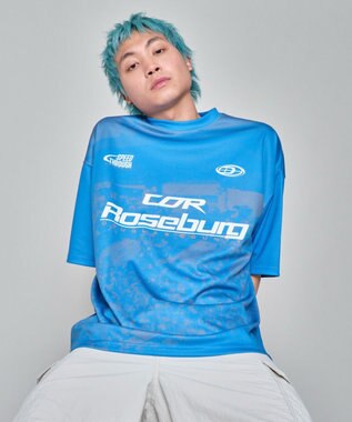 WEGO 【ユニセックス着用/MLサイズ展開】フォトゲームグラフィックT（SS） ブルー