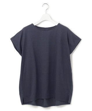 J.PRESS YORK STREET 【WOMEN】【SMOOTH JERSEY】バックシャーリング プルオーバー ネイビー系