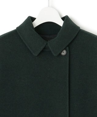 23区 L 【滝沢眞規子さん着用/Oggi掲載】MANTECOPure リバーコート ダークグリーン系