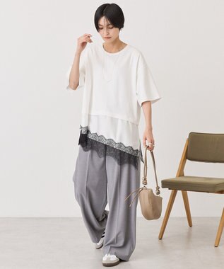 AMERICAN HOLIC スラックスパンツ Light Gray
