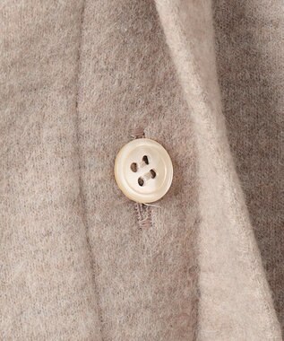 BEIGE， MONTAIGNE / ウールオーバーサイズシャツ Top Taupe