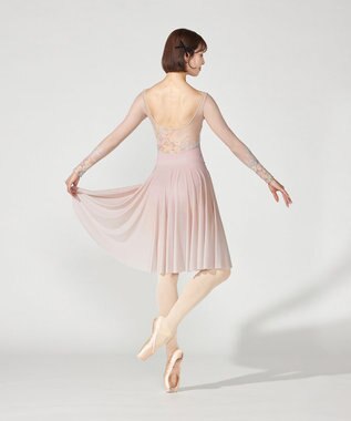 Chacott ロングスリーブレオタード ベビーピンクＰＴ