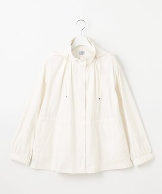 J.PRESS LADIES 【撥水・洗える】Artirosa テントライン ショート丈 コート アイボリー系