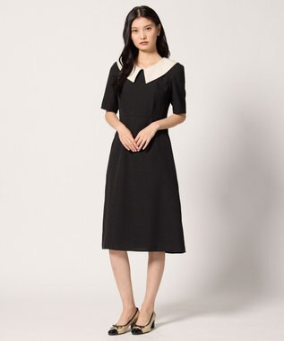 TOCCA 【00サイズあり・洗える・UVケア】FLYING SAUCER ドレス ブラック系