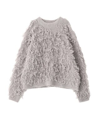 CRAFT STANDARD BOUTIQUE ループ編みニットプルオーバー Gray